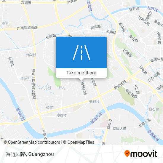 富连四路 map