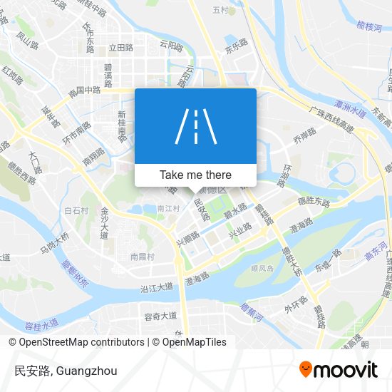 民安路 map