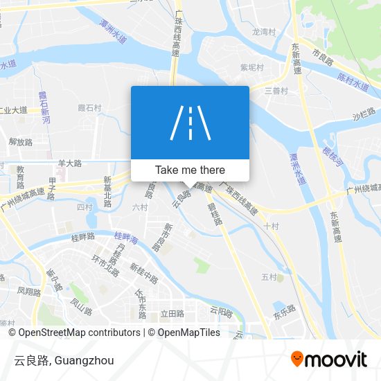 云良路 map