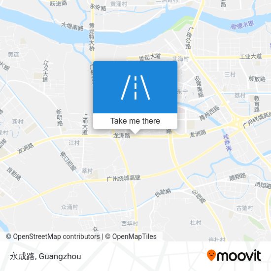 永成路 map