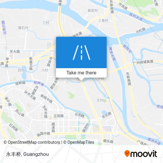 永丰桥 map