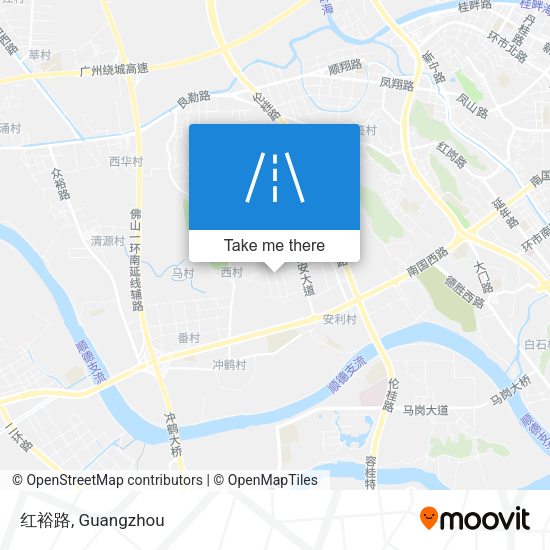 红裕路 map