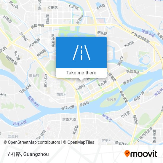 呈祥路 map