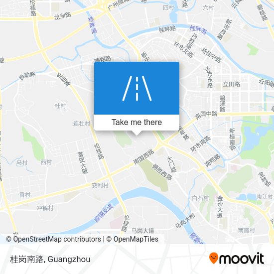 桂岗南路 map