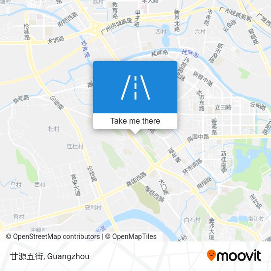 甘源五街 map