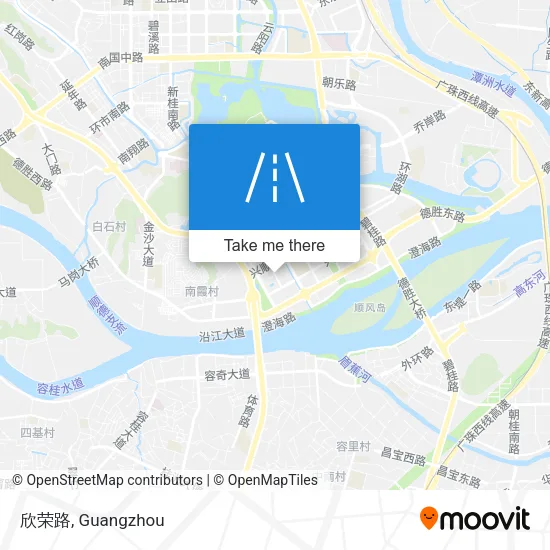 欣荣路 map