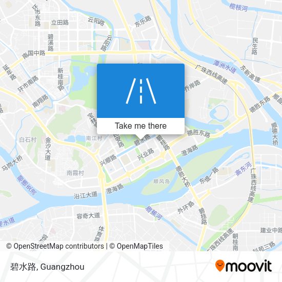 碧水路 map