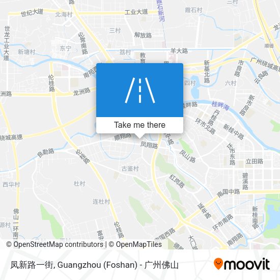 凤新路一街 map