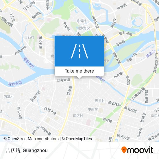 吉庆路 map