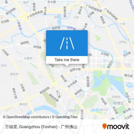 万福里 map