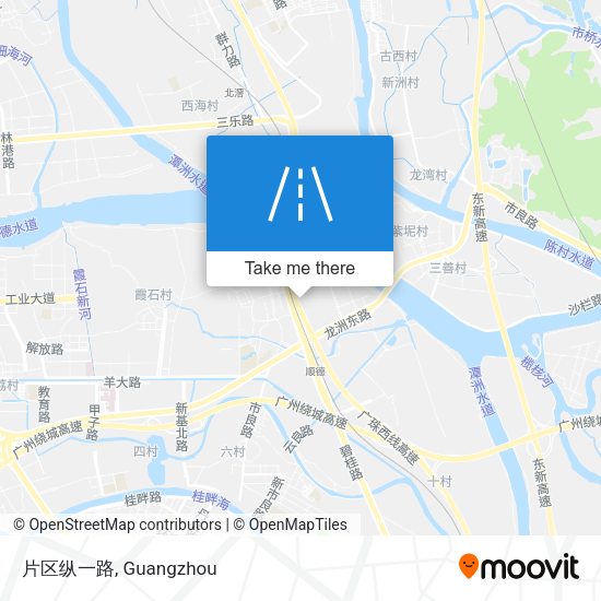 片区纵一路 map