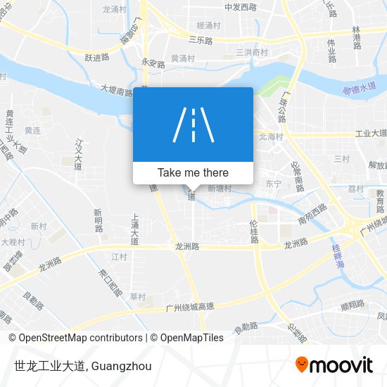 世龙工业大道 map