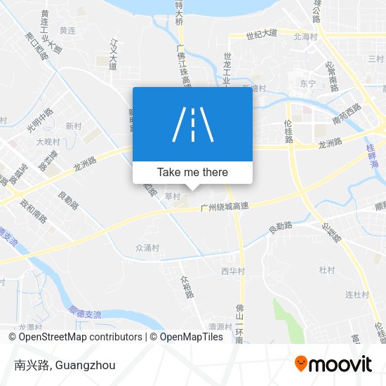 南兴路 map