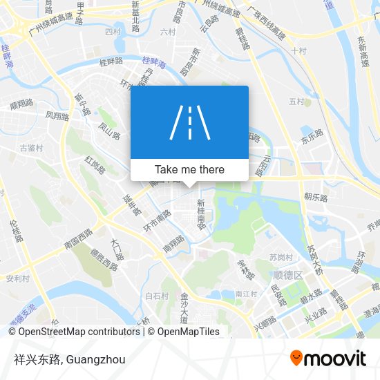 祥兴东路 map