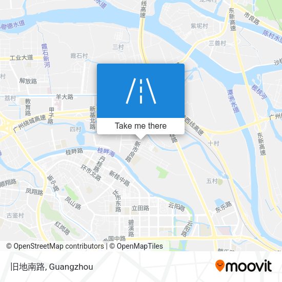 旧地南路 map