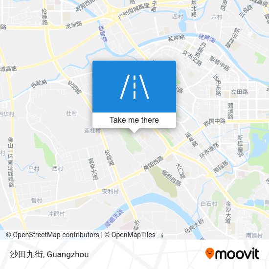 沙田九街 map