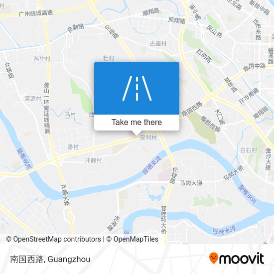 南国西路 map