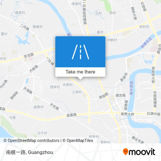 南横一路 map