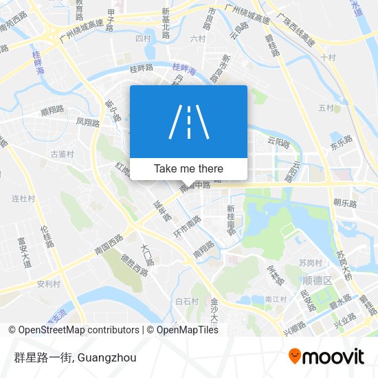 群星路一街 map