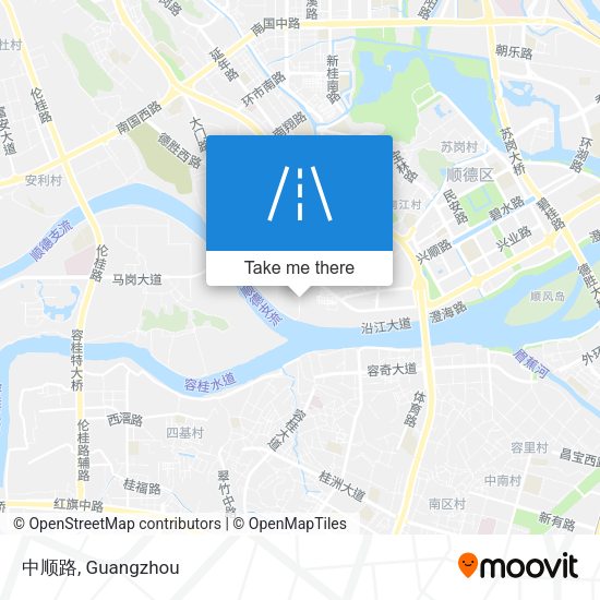 中顺路 map