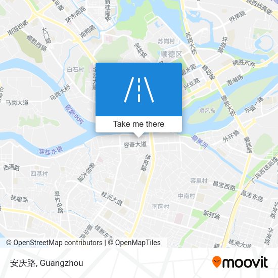 安庆路 map