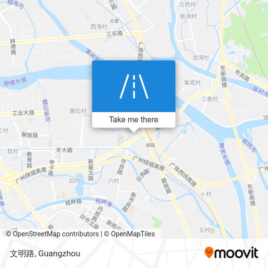 文明路 map