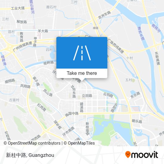 新桂中路 map