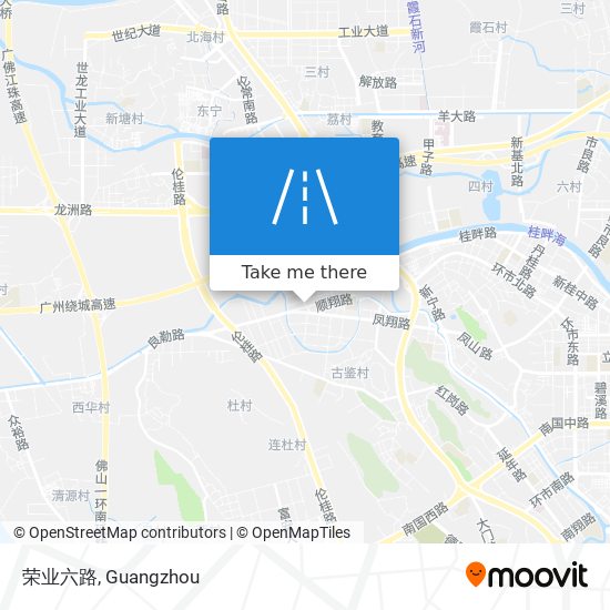 荣业六路 map