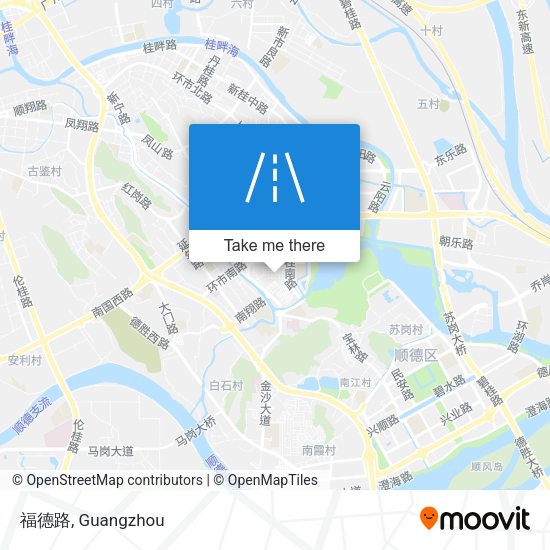 福德路 map