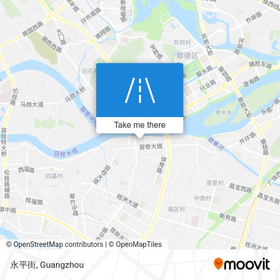 永平街 map