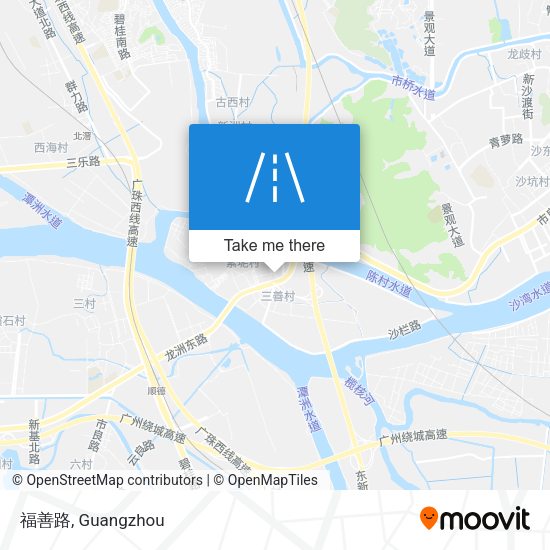 福善路 map