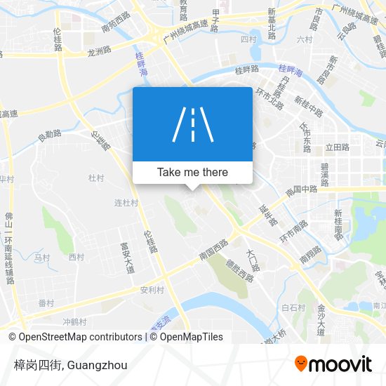 樟岗四街 map