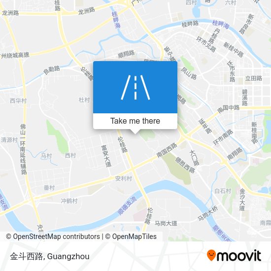 金斗西路 map