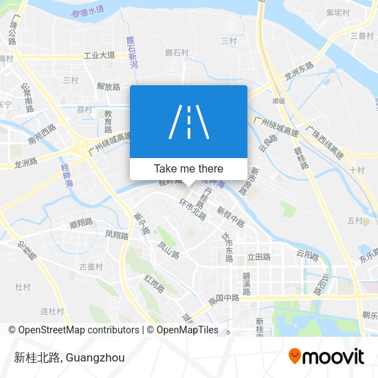 新桂北路 map