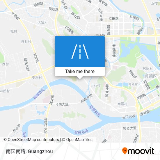 南国南路 map