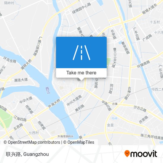 联兴路 map