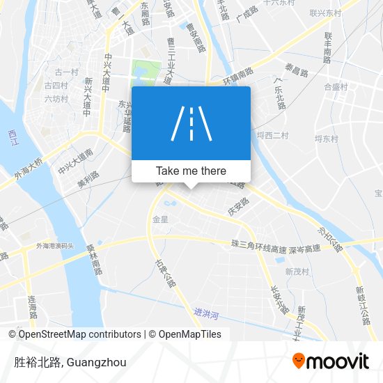 胜裕北路 map