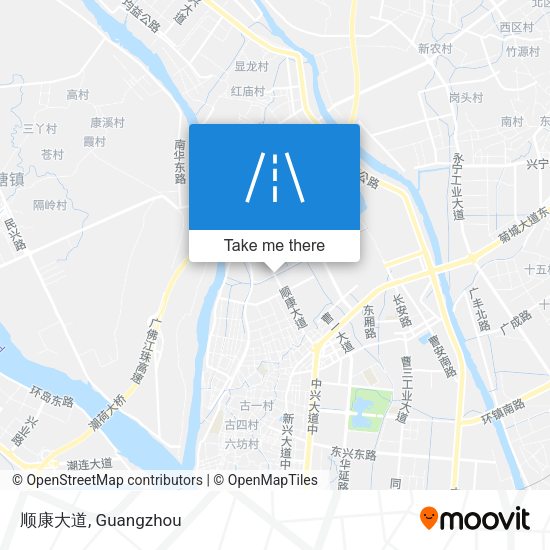 顺康大道 map