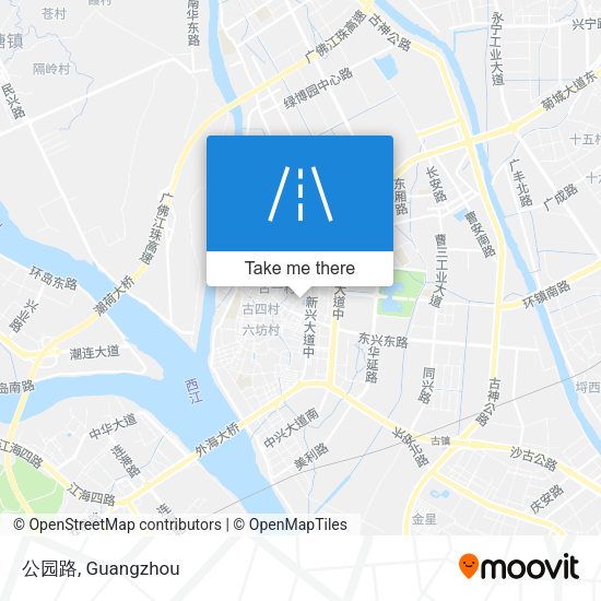 公园路 map
