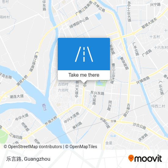 乐言路 map