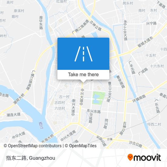 指东二路 map