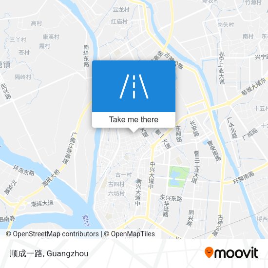顺成一路 map