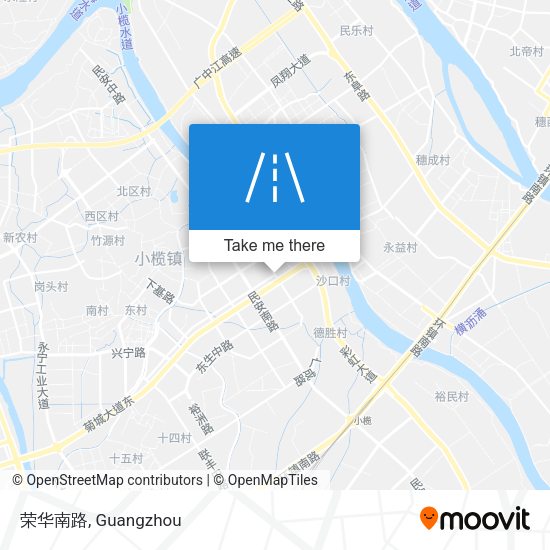 荣华南路 map