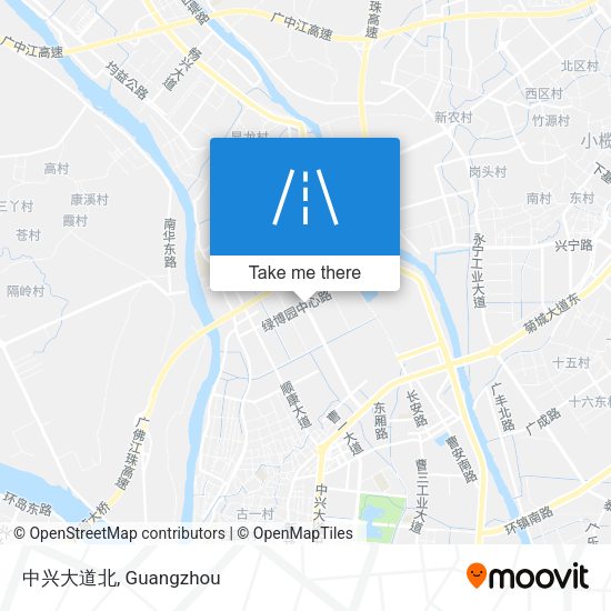 中兴大道北 map