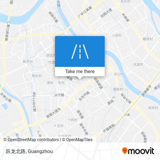 跃龙北路 map