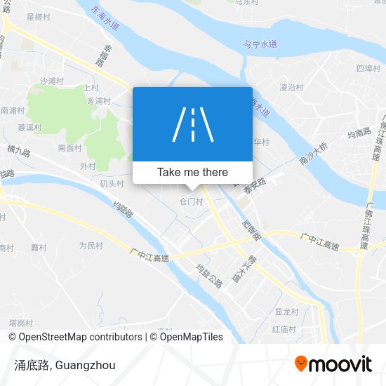 涌底路 map