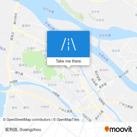 紫荆路 map