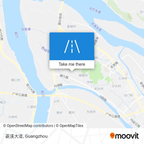 菱溪大道 map
