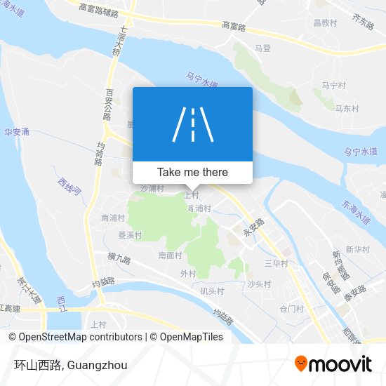 环山西路 map