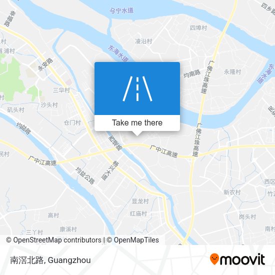 南滘北路 map